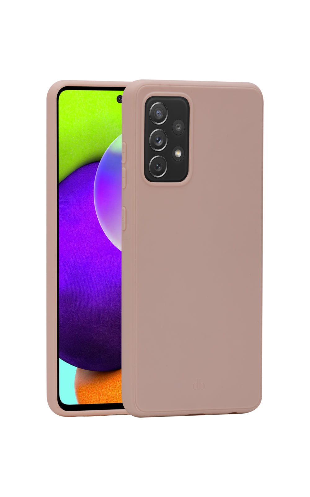dbramante1928 Greenland – Backcover – für Samsung Galaxy A52/A52s, Pink Sand, Kabelloses Laden