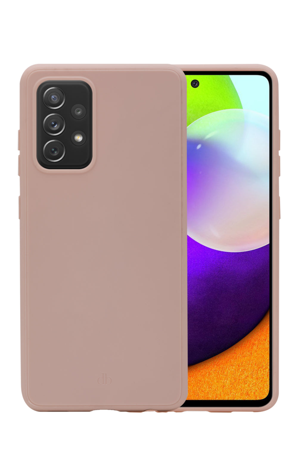 dbramante1928 Greenland – Backcover – für Samsung Galaxy A52/A52s, Pink Sand, Kabelloses Laden
