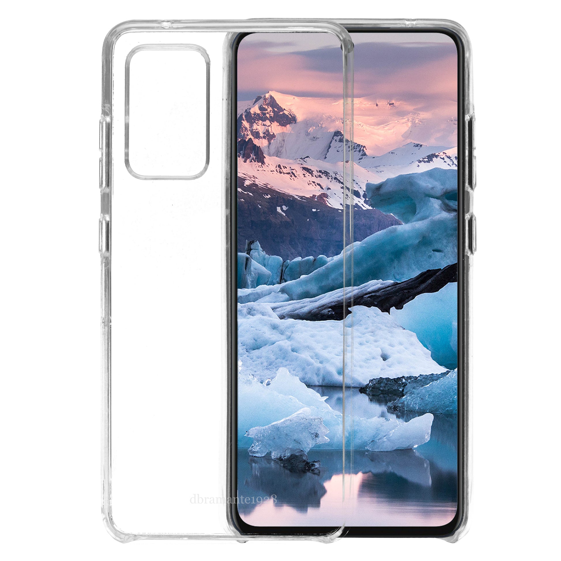 dbramante1928 Backcover – für Samsung Galaxy A52, Transparent, schlagfest, kratzresistent, kabelloses Laden