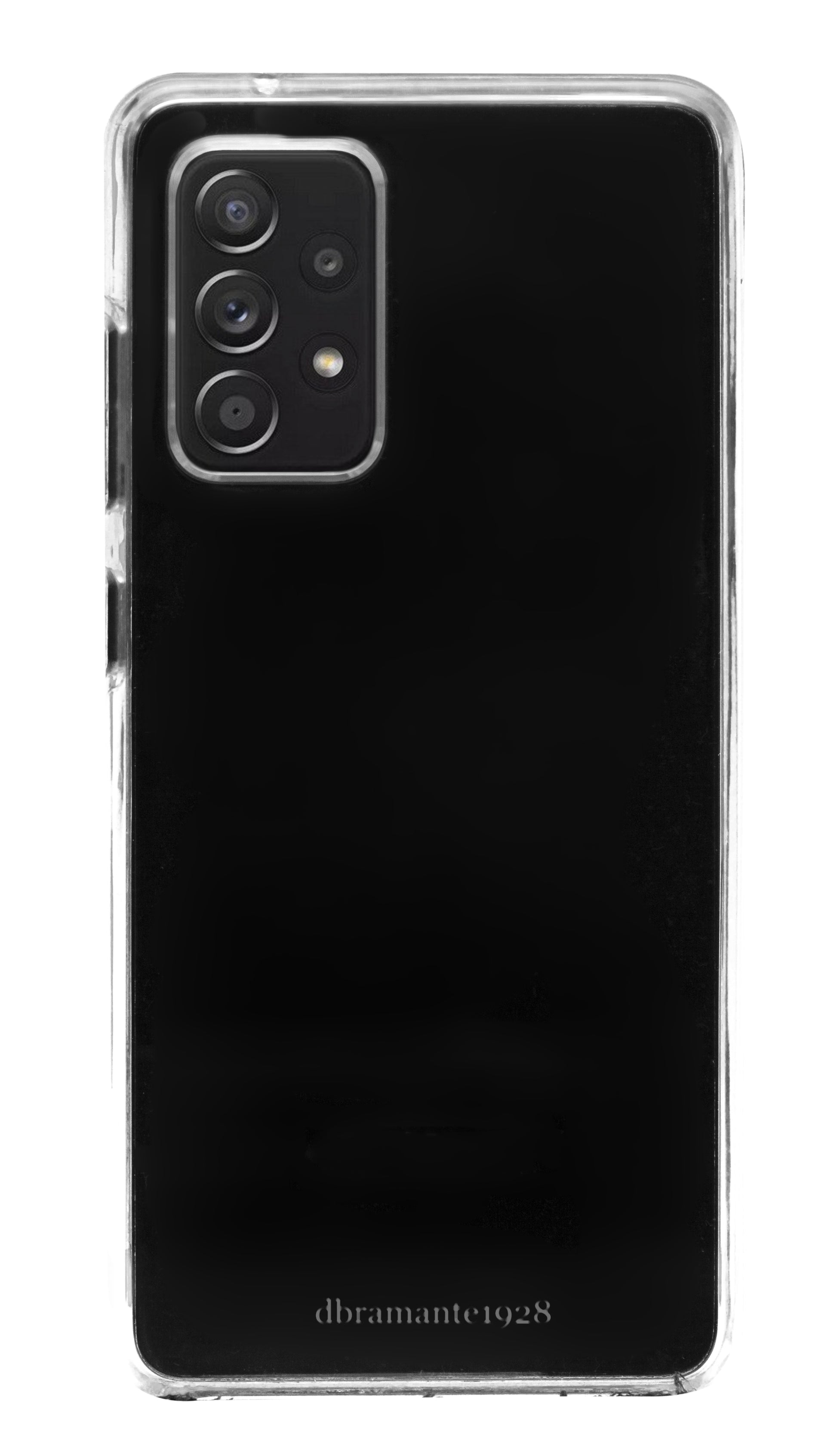 dbramante1928 Backcover – für Samsung Galaxy A52, Transparent, schlagfest, kratzresistent, kabelloses Laden