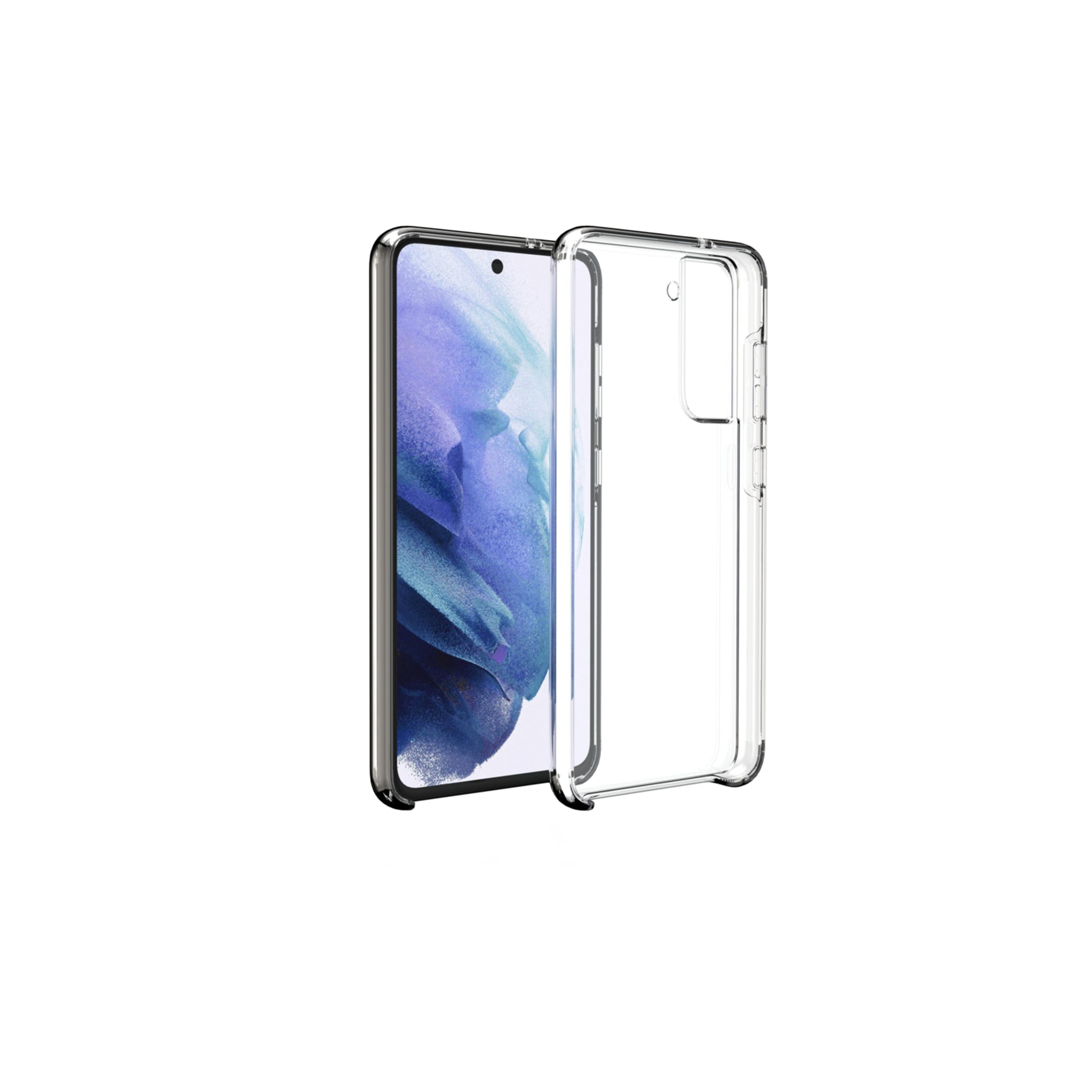 dbramante1928 Backcover – für Samsung Galaxy S21 FE, Transparent, schlagfest
