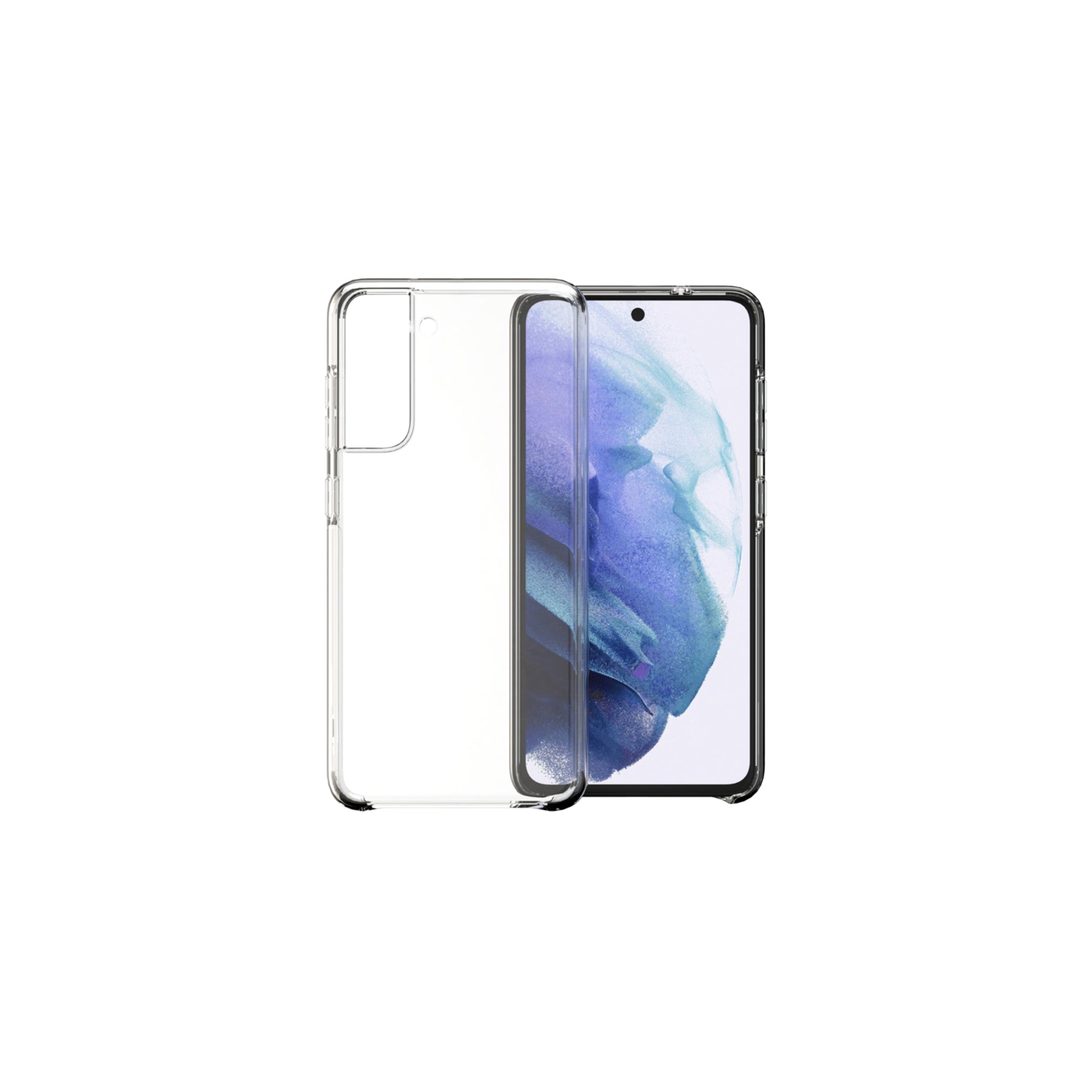 dbramante1928 Backcover – für Samsung Galaxy S21 FE, Transparent, schlagfest