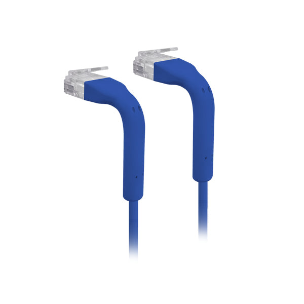 Ubiquiti U-CABLE-PATCH-RJ45-BL-50 Patchkabel – Cat6, 0,1 m, Blau, 50er Pack, RJ-45