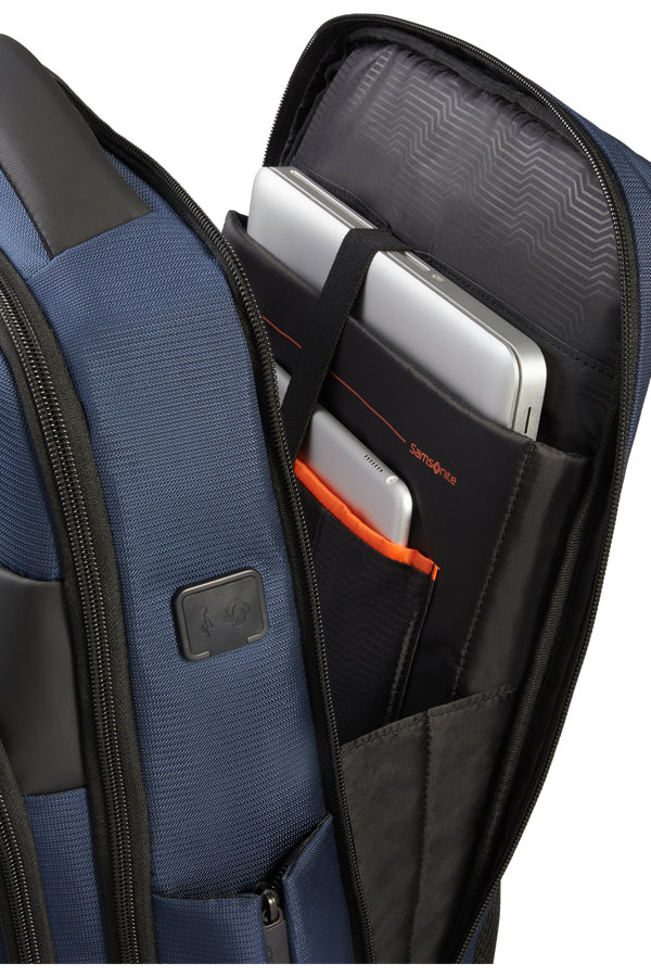 Samsonite Mysight Notebook-Rucksack – 16,5 l, Aufsteckfunktion, recyceltes PET (rPET), Blau