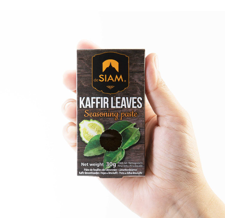 deSIAM Würzpaste Kaffirlimettenblätter, glutenfrei – 30 g