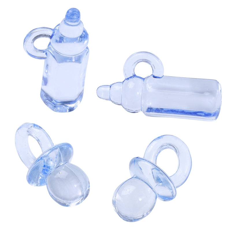 HobbyFun Streuteile, Baby, hellblau, 16 Stk