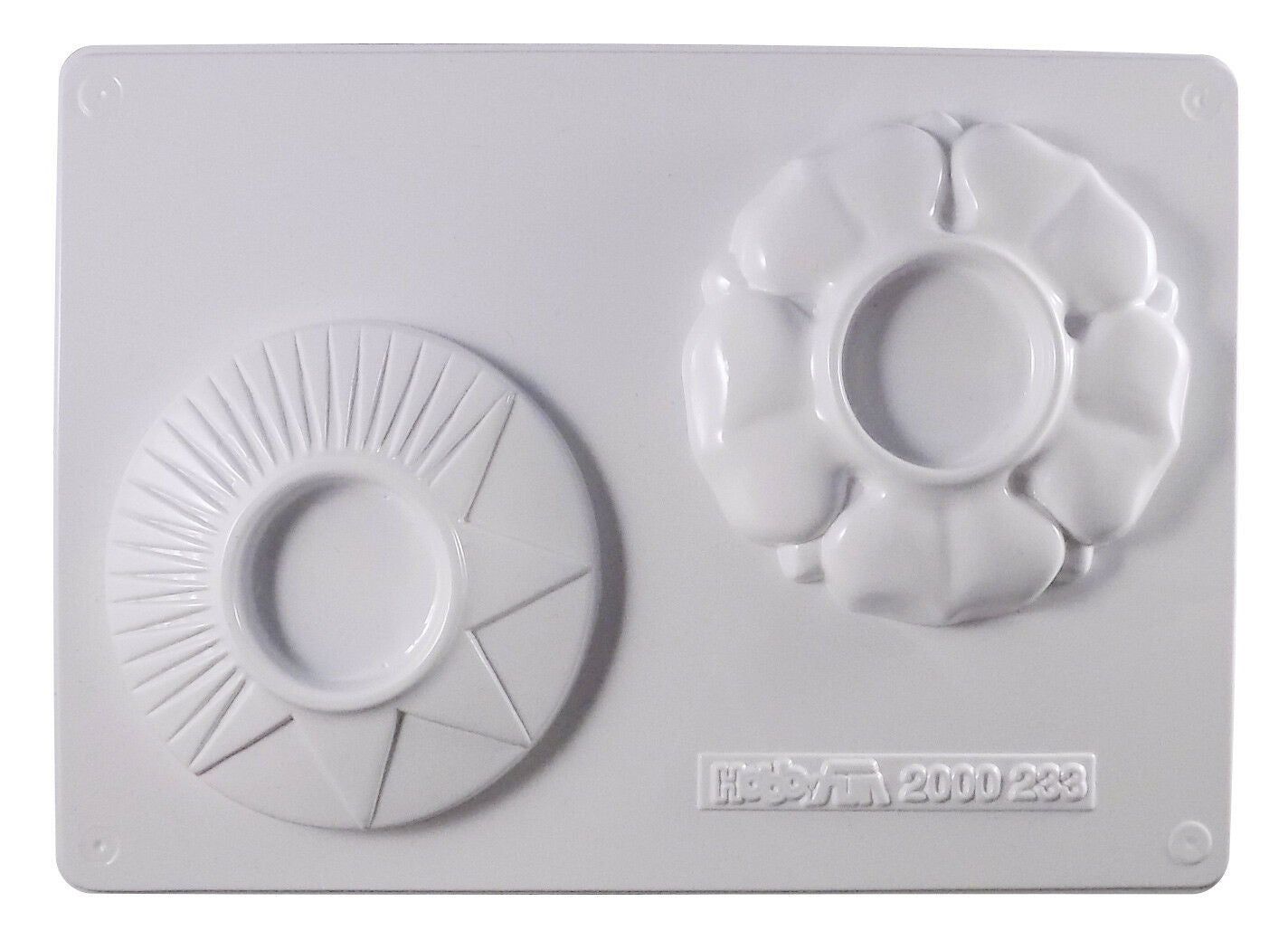 HobbyFun Giessform – Kerzenhalter – Kunststoff – 1 Stück