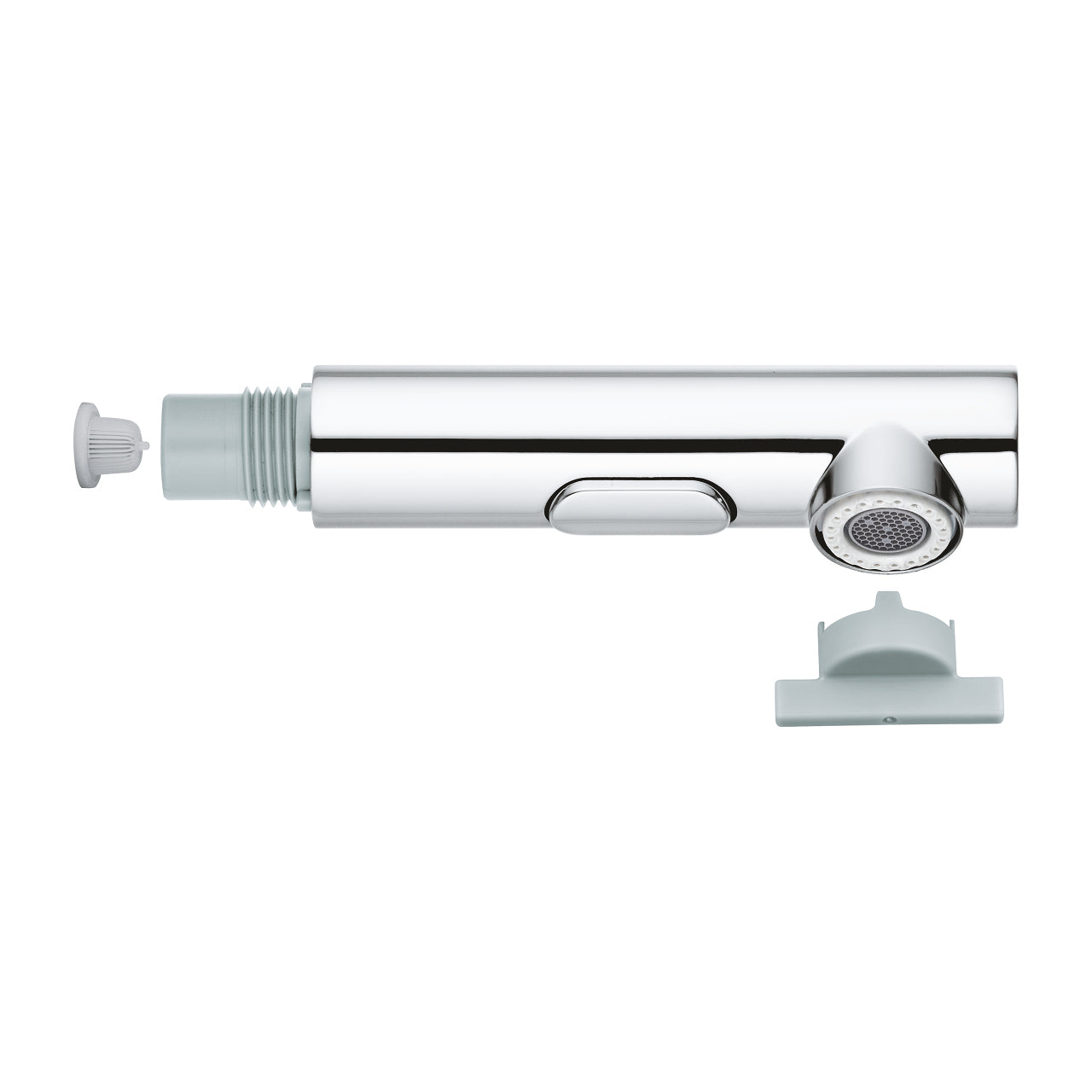 GROHE Essence – Küchenbrause, chrom, Metall, 2 Strahlarten, für Anschluss 1/2"
