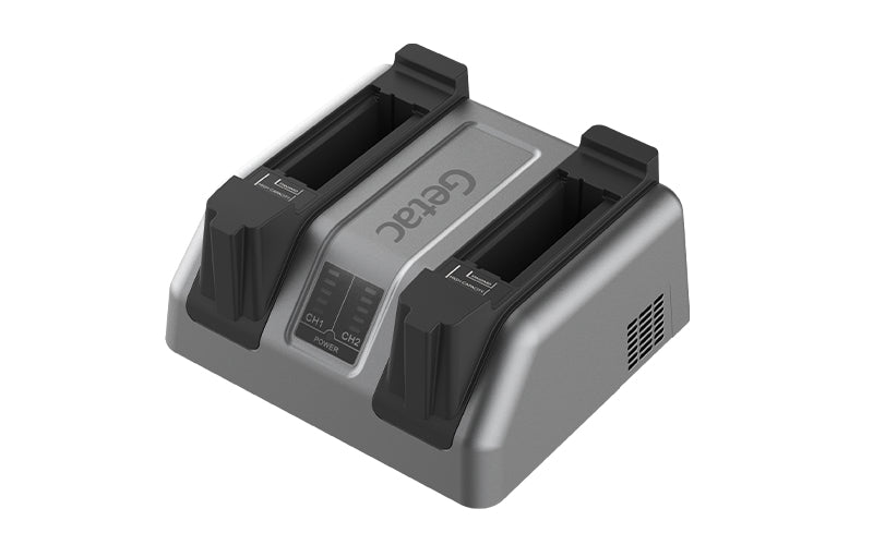 Getac Ladegerät (EU) – Dual-Bay – für F110G6