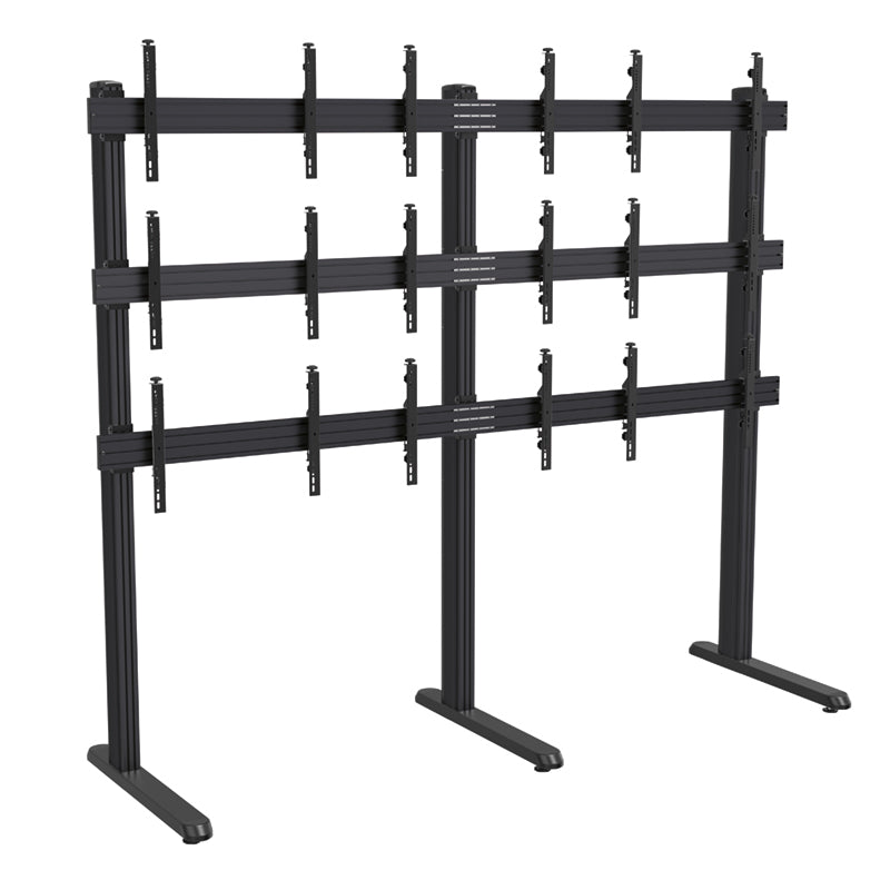 Hagor 3203 Wandplatte – 1'000×100×95 mm – für 3228, 3232, 3207 und andere – Schwarz