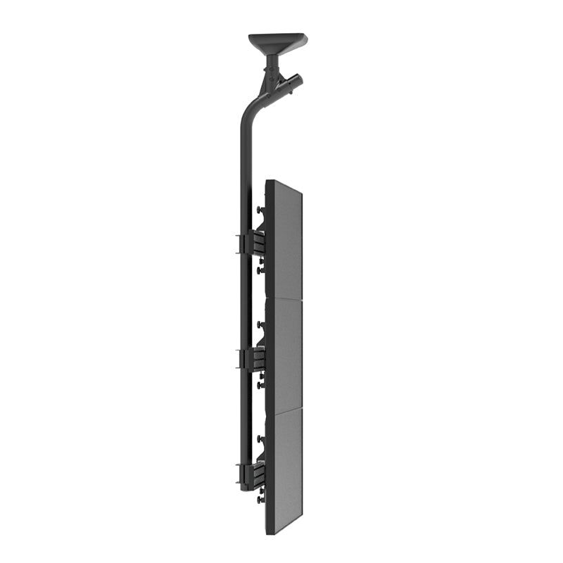 Hagor CPS – Abgewinkeltes Rohr, 1750 mm, Ø 60 mm, für comPROnents (z. B. 3217/3218), Schwarz