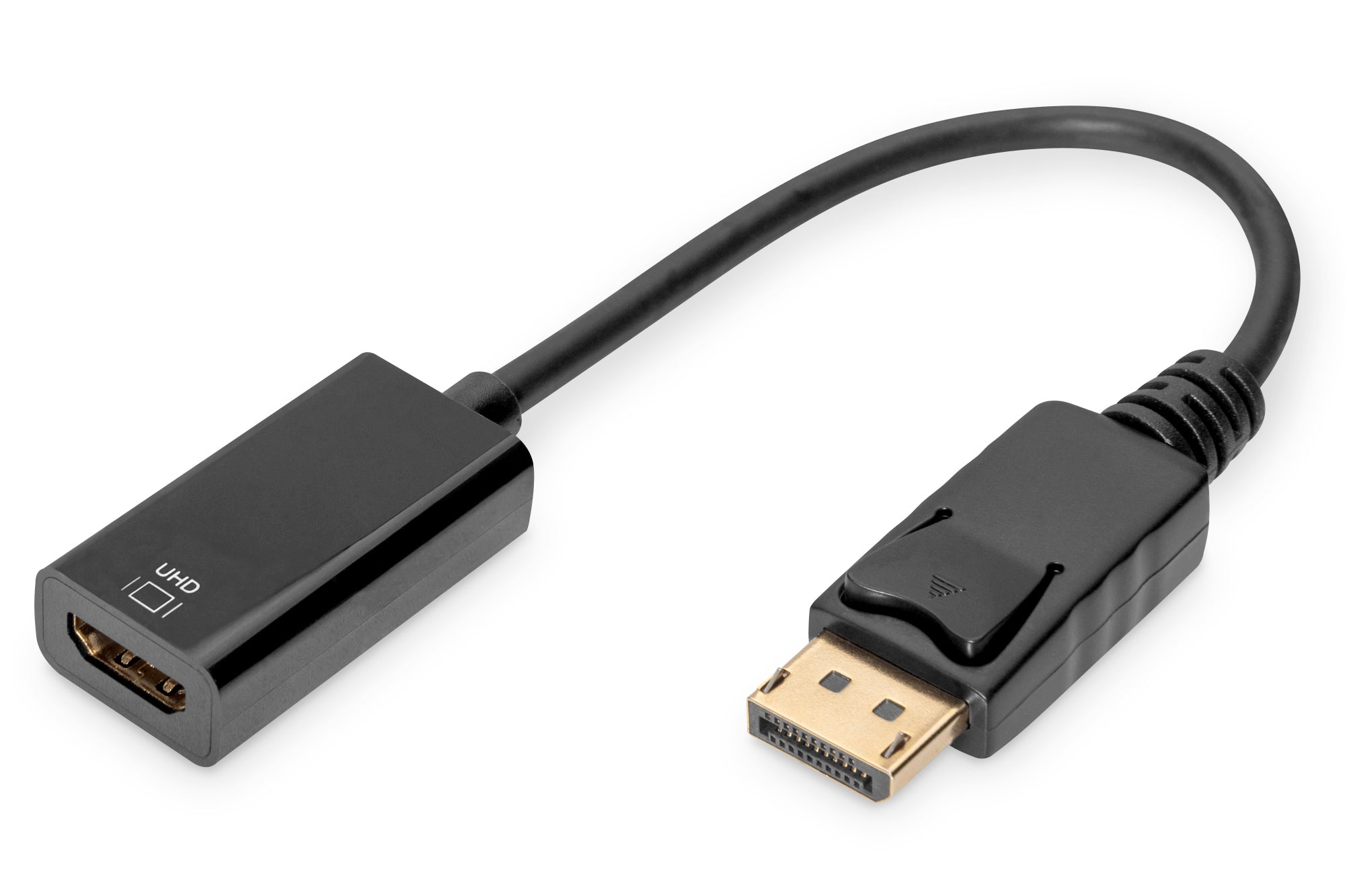 Digitus DisplayPort auf HDMI Adapter, HDMI 2.0, 20 cm
