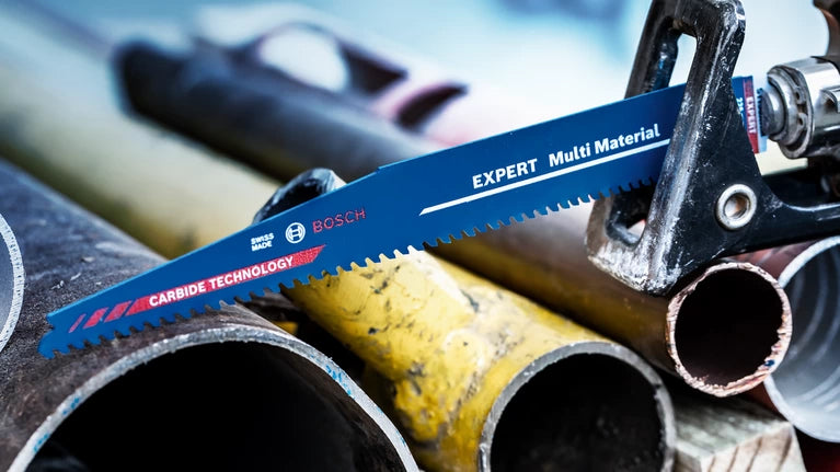 Bosch EXPERT Multi Material Säbelsägeblatt 175 mm HCS/TCT – für Metall, Holz, Kunststoff u. a. – 1 Stk