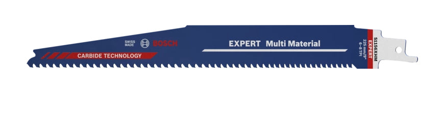 Bosch Säbelsägeblatt, EXPERT Multi Material, S 1156 XHM, 175 mm, blau