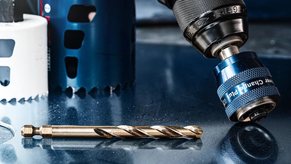 Bosch EXPERT Power Change Plus Zentrierbohrer 7,15 × 105 mm HSS-Co Sechskantschaft – für Metall & Holz