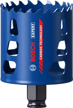 Bosch EXPERT Tough Material Lochsäge 64 × 60 mm Wolframkarbid (TC) – für Fliesen – 1 Stk