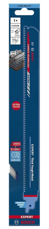 Bosch EXPERT Säbelsägeblatt 250 mm HCS – für Metall – 1 Stk