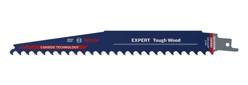 Bosch Professionelles EXPERT Tough Wood Säbelsägeblatt 175 × 225 × 8 mm Hartmetall – für Holz – 1 Stk