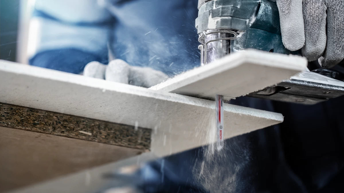 Bosch Professionelles Stichsägeblatt 100 mm Hartmetall – für Faserzement, GFK, Gipskarton – 3 Stk