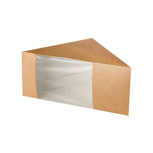 Papstar Take-away-Box, Papier/Karton – 123 × 123 × 82 mm, braun – FSC – 50 Stk.