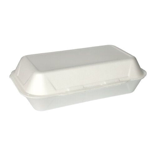 Papstar Take-away-Box, PS – 1,8 l, 240 × 133 × 75 mm – 100 Stk.