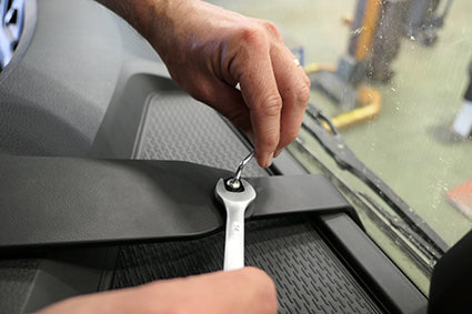 Brodit Heavy Duty ProClip – Auto-Halterung – Lüftungsschlitz – Schwarz