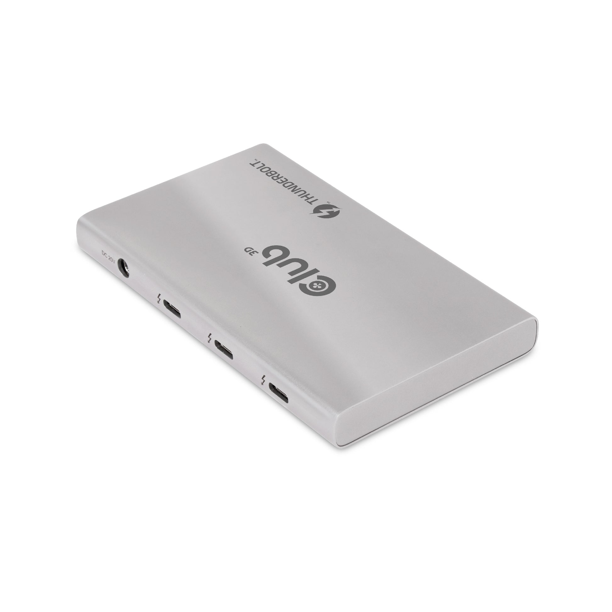 CLUB3D Club 3D Thunderbolt Hub – Thunderbolt 4, 1× USB-A, 4× TB4, für Windows/Mac