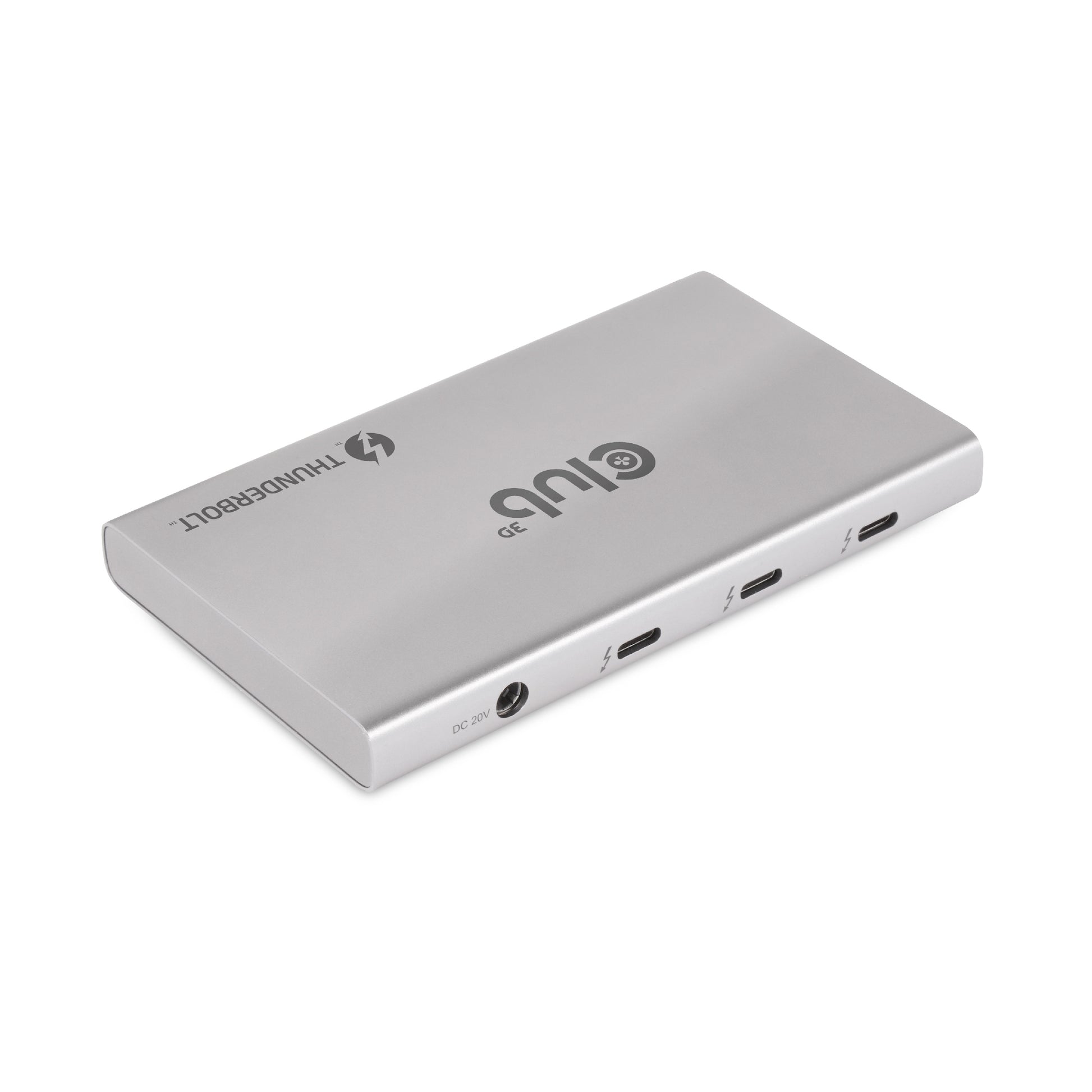 CLUB3D Club 3D Thunderbolt Hub – Thunderbolt 4, 1× USB-A, 4× TB4, für Windows/Mac