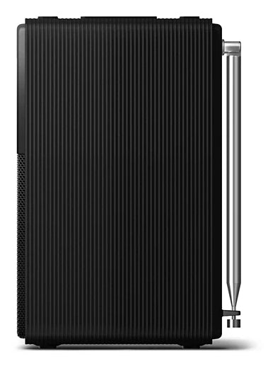 Philips TAR5100/10 – Radiowecker DAB+/UKW, Bluetooth, IPX4 – Schwarz