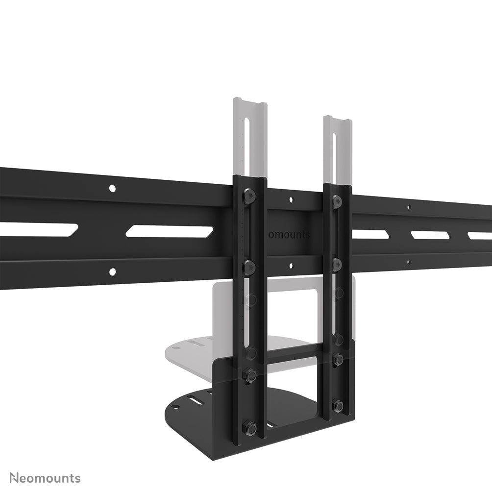 Neomounts AV50-500BL – Dreh-Adapter für Displays 43–110", VESA 200×200–800×600 mm, Traglast 5 kg, Schwarz
