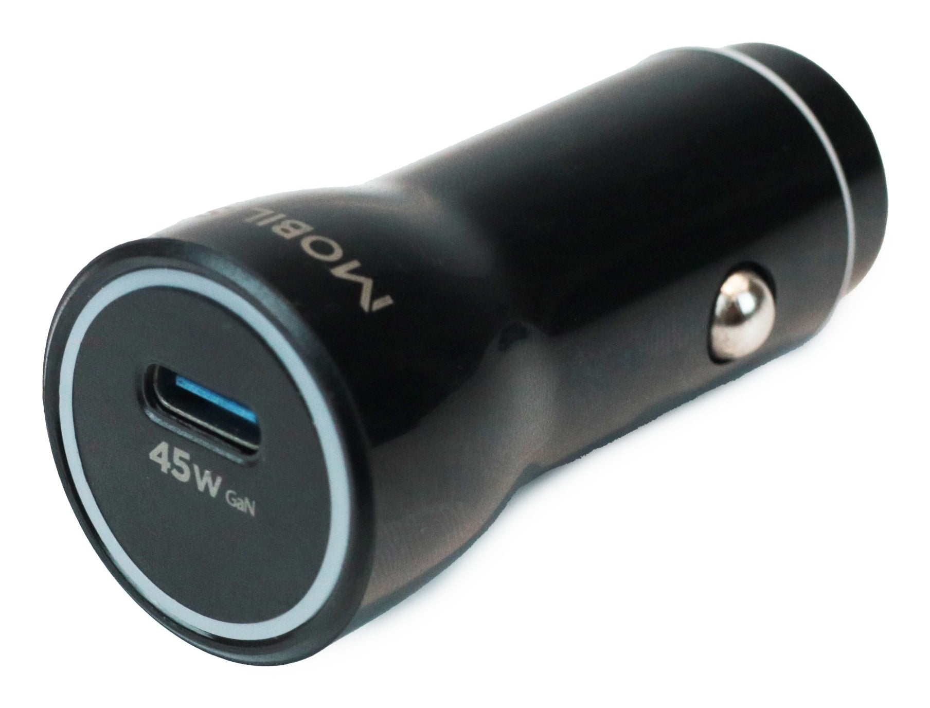 Mobilis ENERGIA CHARGER 020017 Auto-Ladegerät 45 W – USB-C×1, GaN, Schnellladung – für Smartphones und Tablets