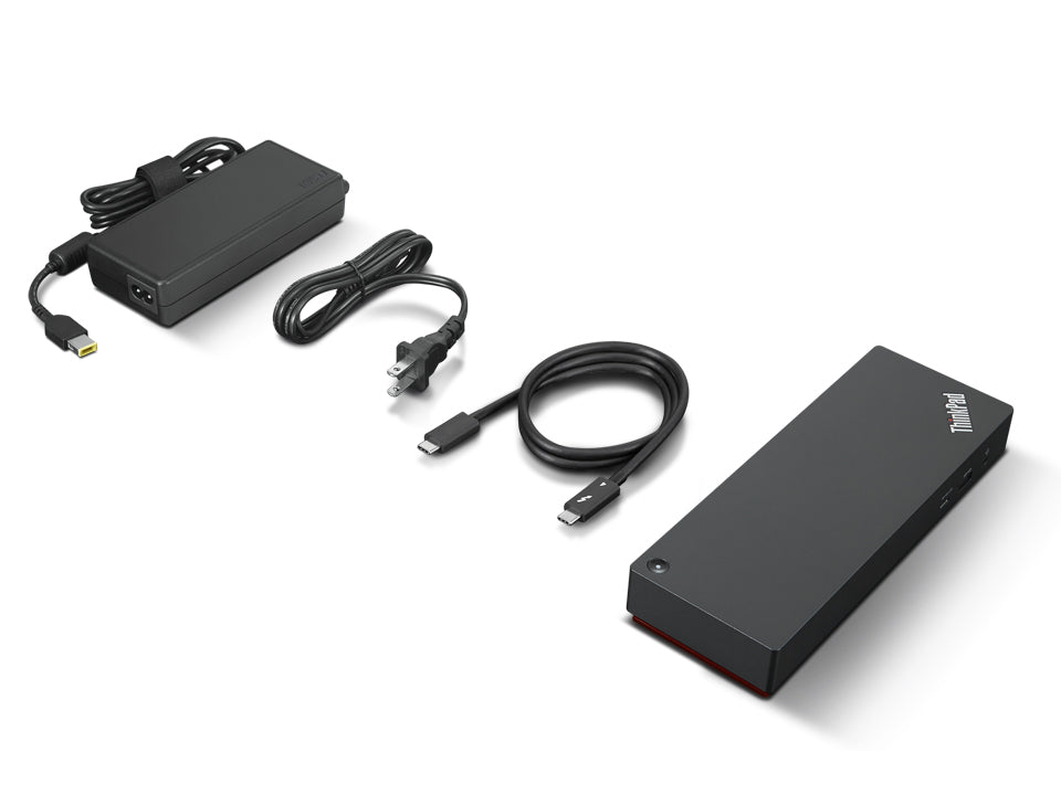 Lenovo ThinkPad Universelle Thunderbolt Dockingstation – Thunderbolt 4, 2× DP, 1× HDMI, 4× USB-A, 1× USB-C