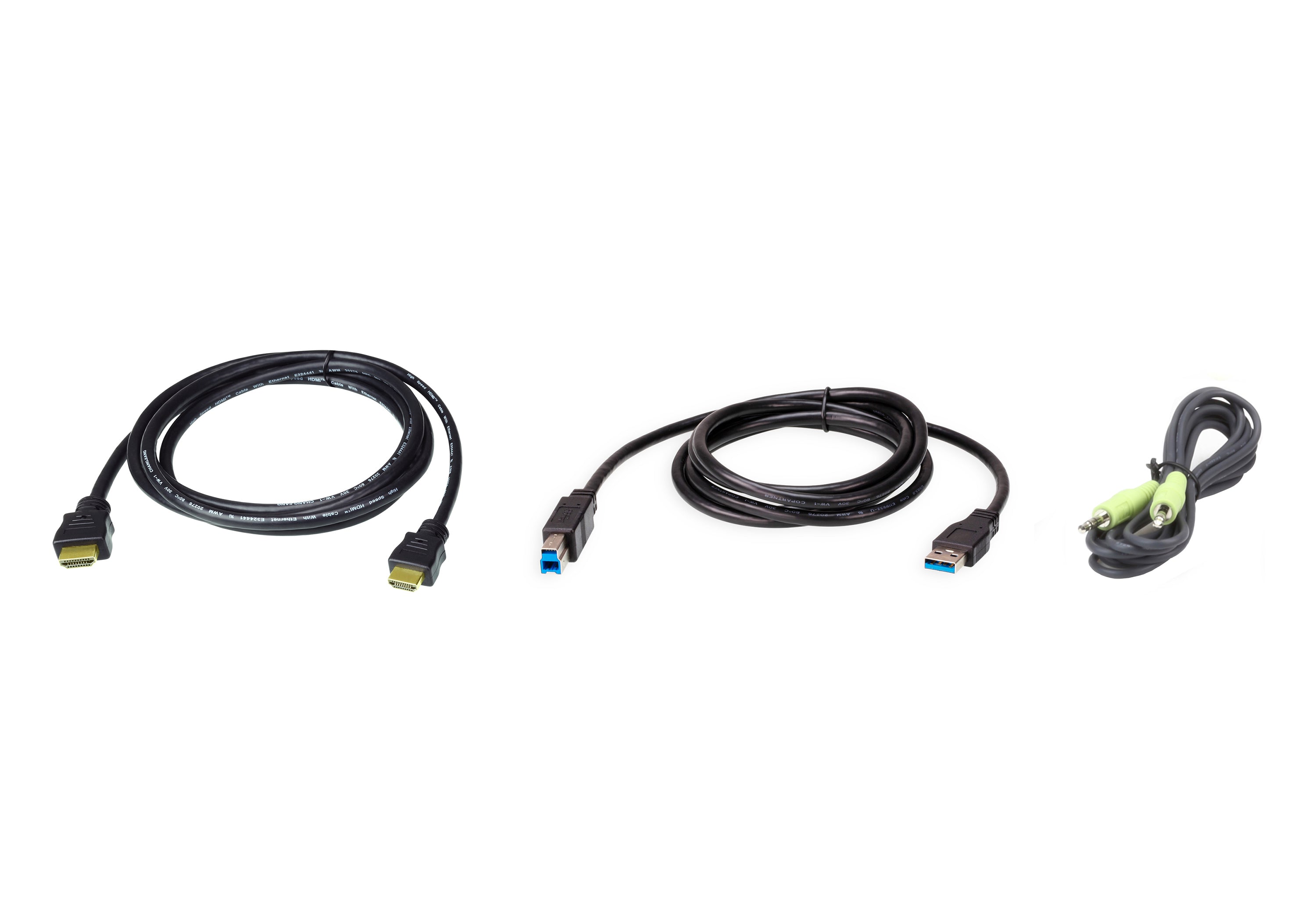ATEN HDMI USB KVM-Kabel – 1,8 m, Schwarz – für CS18208, CS18216