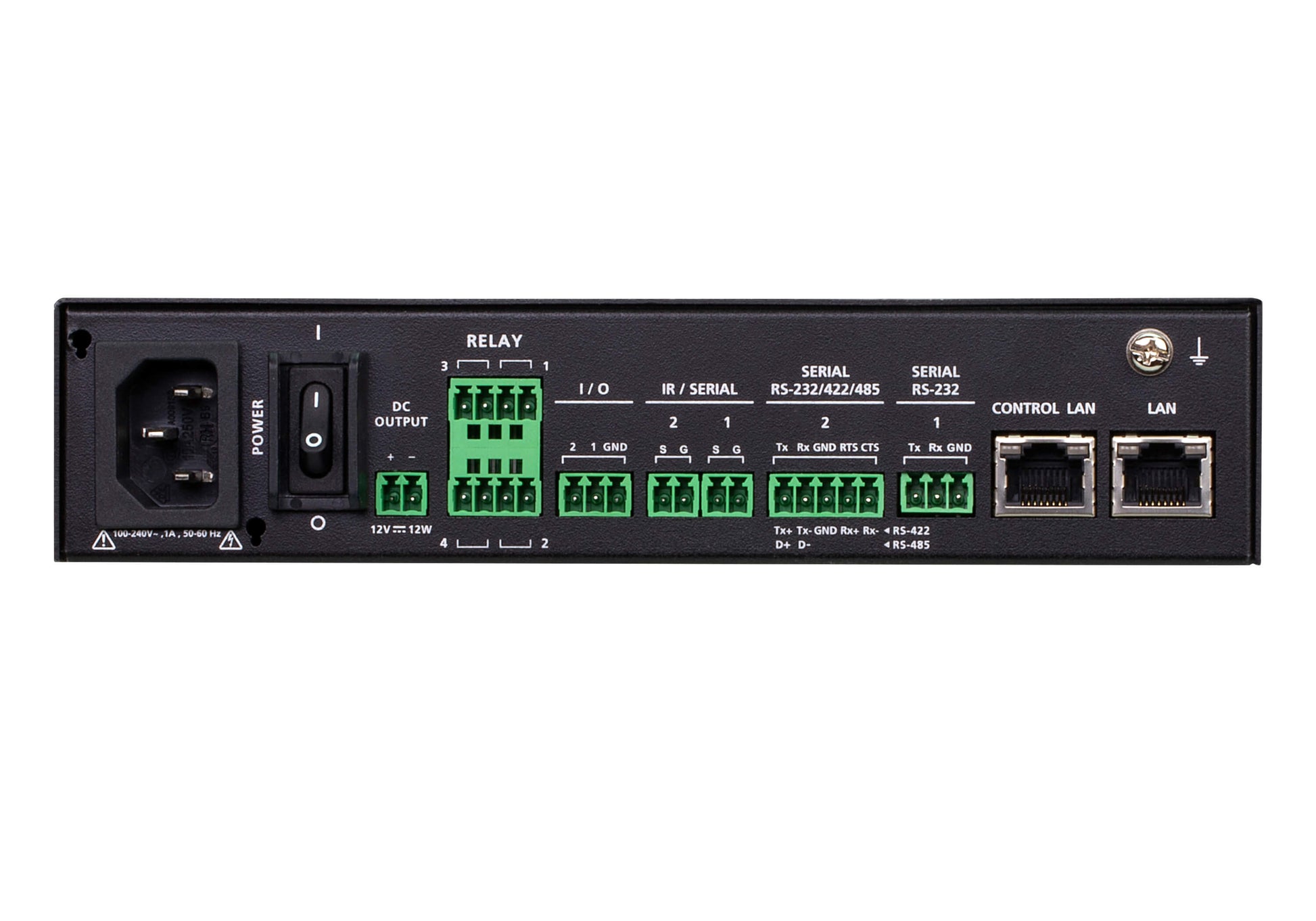 ATEN VK1200 – Kompakte Control Box (KVM over IP Switch), 2× LAN, 1× USB-A, Dual LAN, Quad-Core, ONVIF, Schwarz