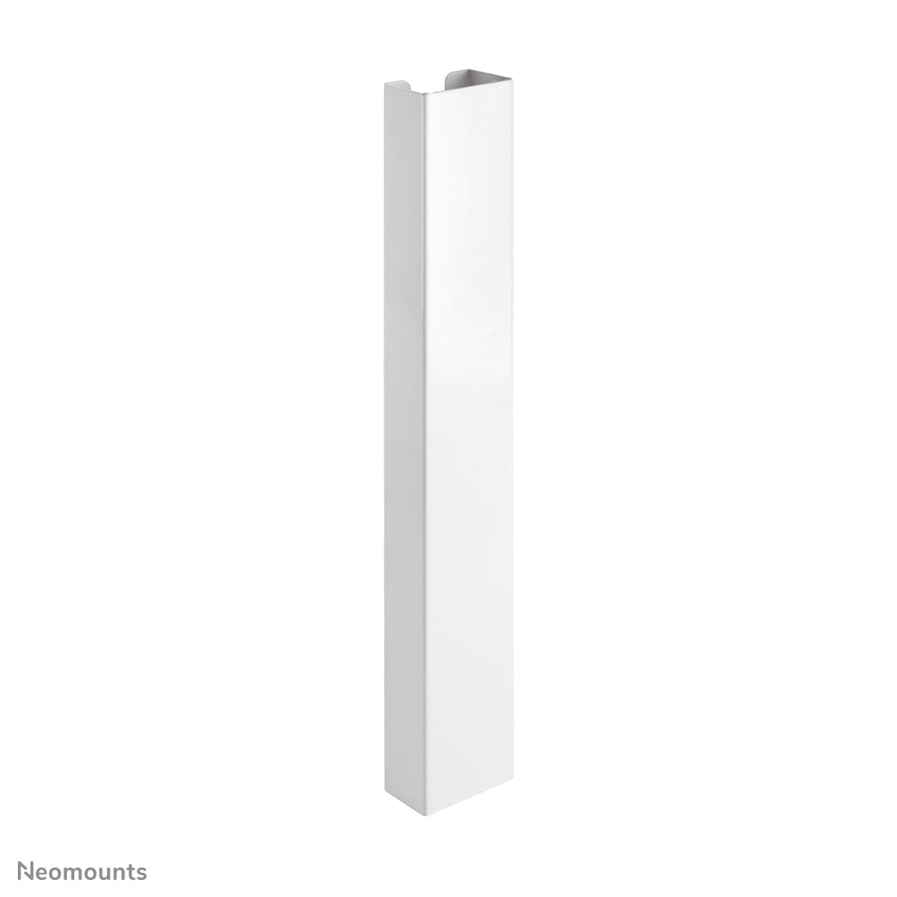 Neomounts ADS06-123WH Untertisch-Kabelwanne – 50 × 32 × 350 mm – Stahl – Weiss, magnetisch, 1 Stk.