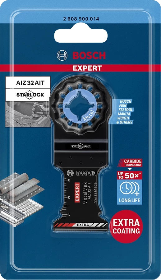 Bosch Professionelles EXPERT MetalMax AIZ 32 AIT Sägeblatt 32 × 40 mm – für Metall – 1 Stk