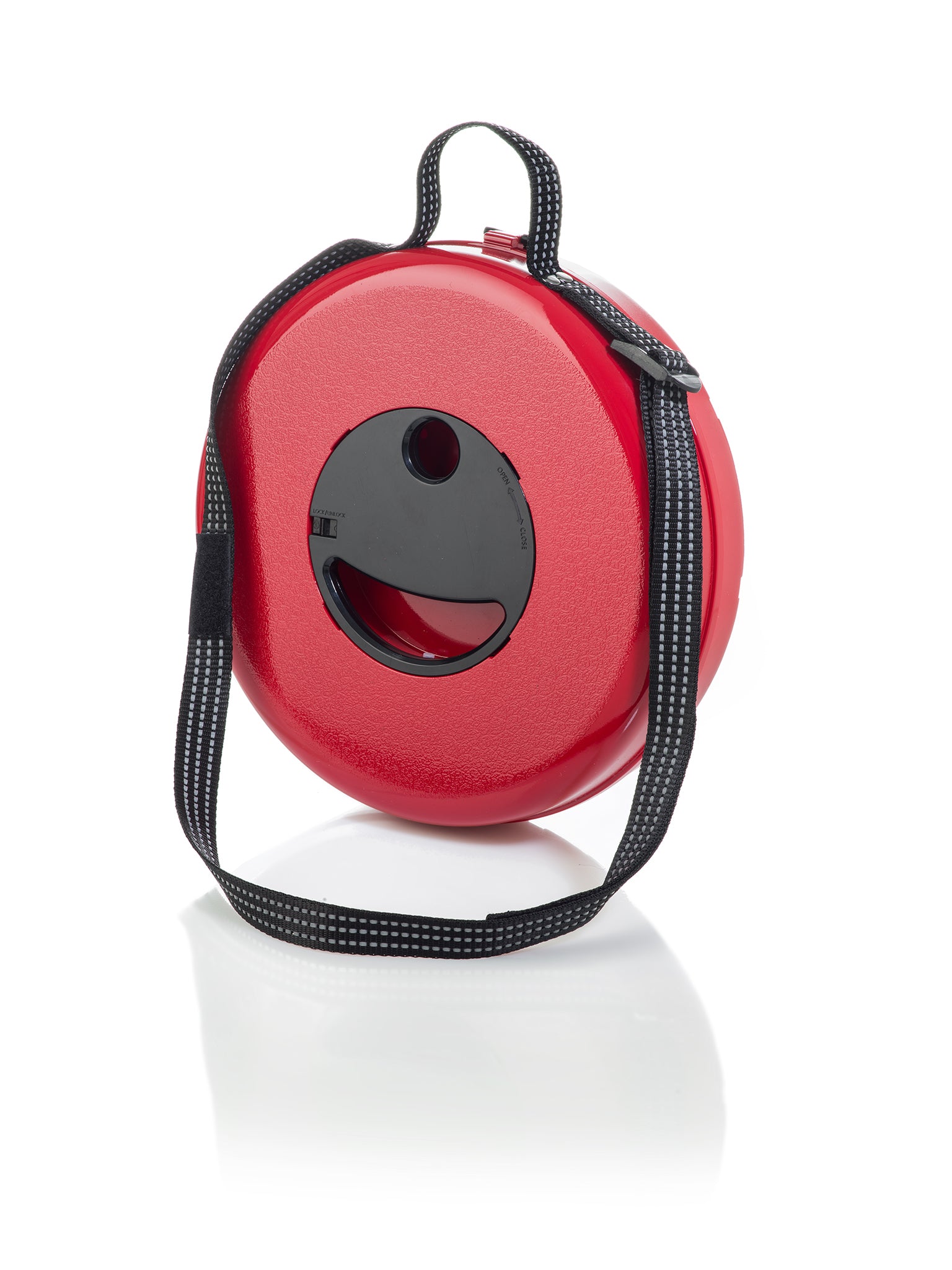 Wedo Hocker Sittoglow – Sitzhöhe 7–42 cm, 130 kg, Rot