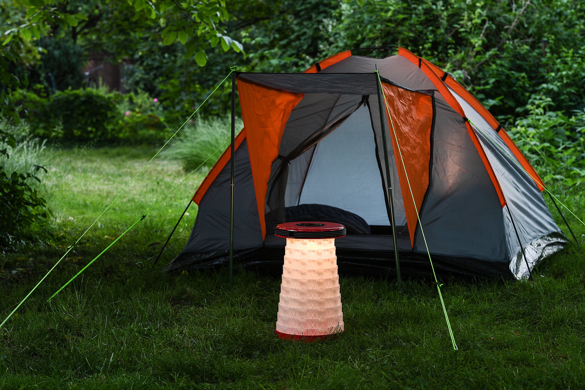 Wedo Hocker Sittoglow – Sitzhöhe 7–42 cm, 130 kg, Rot