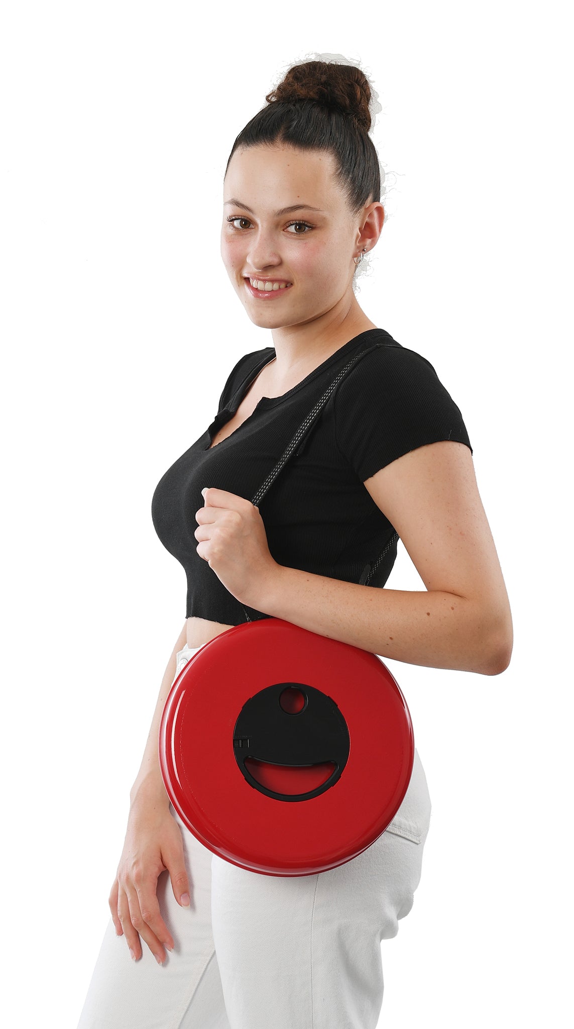 Wedo Hocker Sittoglow – Sitzhöhe 7–42 cm, 130 kg, Rot