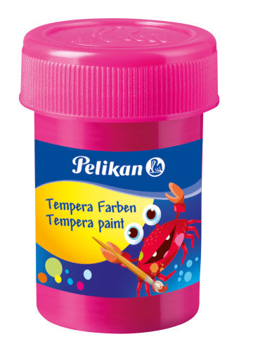 Pelikan Tempera-Farben für Kinder – 6 Farben, Mehrfarbig – 6×25 ml (150 ml) – für Papier, Holz, Keramik