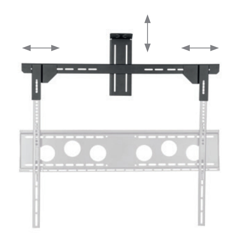 Hagor HA Cam-Holder Kameraaufnahme – für Hagor TV-Halterungen bis 75"/191 cm – Traglast 10 kg