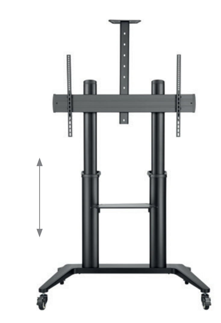 Hagor Stand HD XXL – Mobiler Wagen für 65–120"