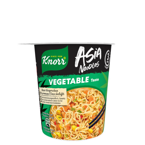 Knorr Asia Noodles Instantnudeln Gemüse Becher – 65 g