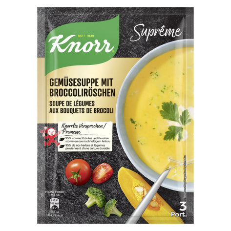 Knorr Creme-Suppe Broccoli Beutel – 81 g