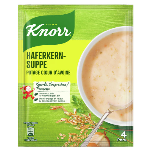 Knorr Creme-Suppe Haferkern Beutel – 75 g