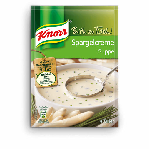 Knorr Crème-Suppe Spargel, Beutel – 65 g