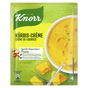 Knorr Crème-Suppe, Kürbis, Beutel – 78 g