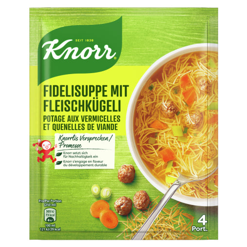 Knorr Fidelisuppe mit Fleischkügeli – 78 g