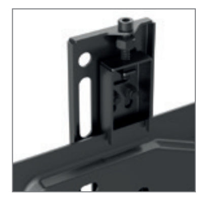 Hagor BL Superslim 400 – Wandhalterung, für 32–55", VESA 400×400, bis 35 kg, höhenverstellbar, schwarz