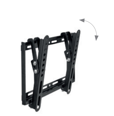 Hagor Wandhalterung, neigbar, für 32–42", VESA 200×200, bis 30 kg, Schwarz